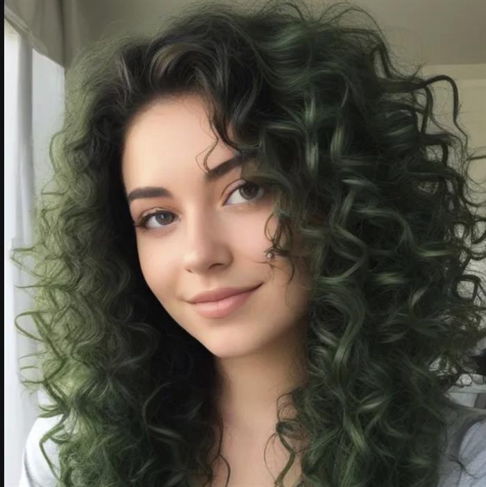 green green curly fries