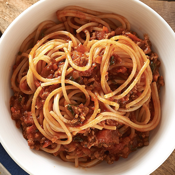 tane karabiberli spaghetti bolognese
