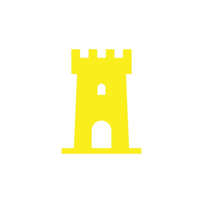 yellow castle